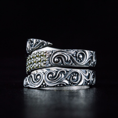 Snake Style Ring + Ornament (6)