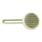 Concepto // Modern Bristle Pet Deshedder Comb (Green)
