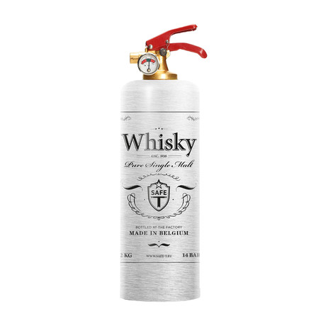 Safe-T Designer Fire Extinguisher // Gray Whisky