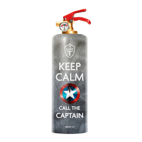 Safe-T Designer Fire Extinguisher // Captain