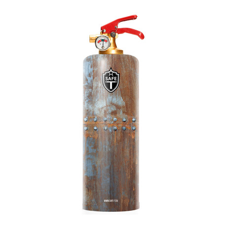 Safe-T Designer Fire Extinguisher // Rusty