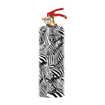 Safe-T Designer Fire Extinguisher // Zebra