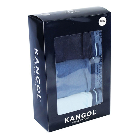 3 Pack Boxer Brief // Imperial Blue + Expedition Navy + Lake Life (S)