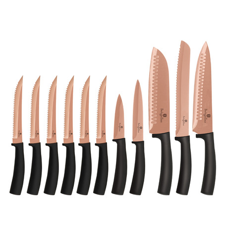 11-Piece Knife Set // Copper