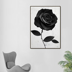 Fabric Rose (16"W x 20"H x 1.5"D)