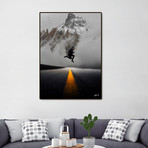 Magnetic Levitation - Power Mountain // GEN Z (16"W x 20"H x 0.2"D)