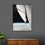 Sailing in space ... (16"W x 20"H x 0.2"D)