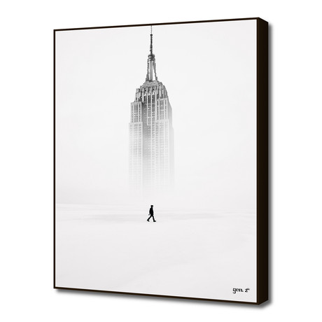 Alone with Empire State Building // GEN Z (16"W x 20"H x 0.2"D)