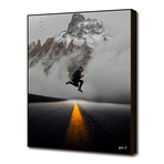 Magnetic Levitation - Power Mountain // GEN Z (16"W x 20"H x 0.2"D)