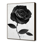 Fabric Rose (16"W x 20"H x 1.5"D)