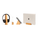 Mallo // Slim Headphones Stand (Oak)