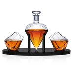 Diamond Decanter Set