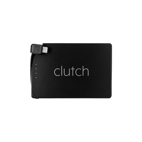 Clutch V2 // World's Thinnest Charger (Black)