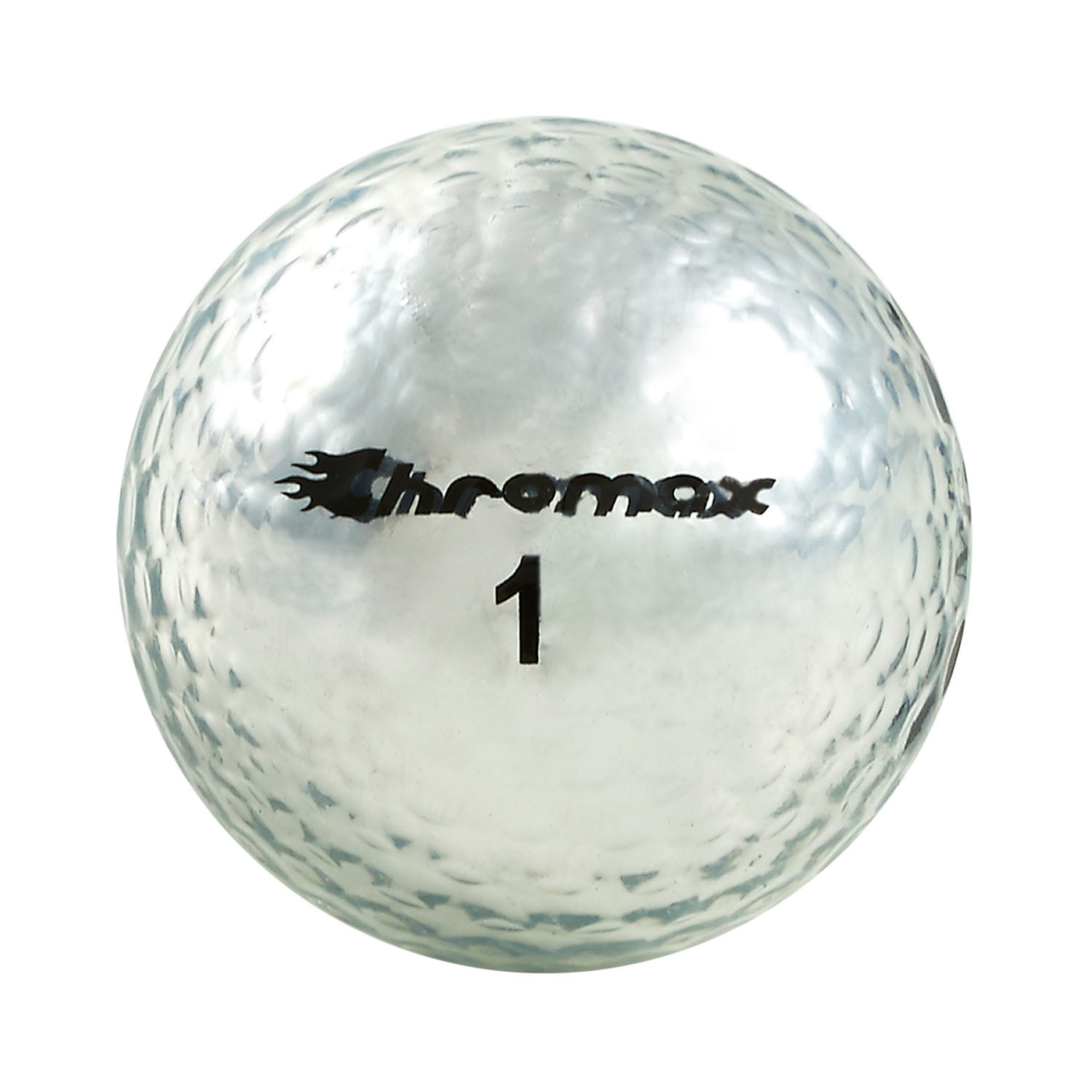 Metallic M5 Golf Balls 6 Ball Pack Gold Chromax Golf Touch Of