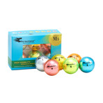 Metallic M5 Golf Balls // 6 Ball Pack (Pink)