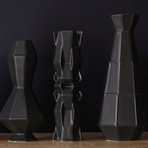 Tessellation 4 Vase (Black)