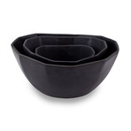 Nesting Bowl Set (Black)