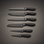 7-Piece Diamond Nonstick Blade Cutlery Set