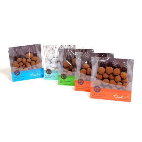 Chocolate Covered Nut Assortment // 5 Pieces