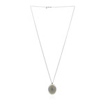 John Hardy // Sterling Silver + 18k Yellow Gold Dot Necklace // 36" // Store Display