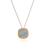 Roberto Coin // Carnaby Street 18k Rose Gold Mother of Pearl Necklace // 28" // Store Display