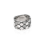Piero Milano 18k White Gold Diamond Ring // Ring Size: 9 // Store Display