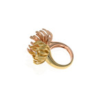 Piero Milano 18k Two-Tone Gold Diamond Ring // Ring Size: 7.25 // Store Display