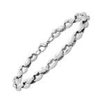 Anchor Link Bracelet // Metallic
