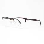 Prada // Men's PR53VV Optical Frames // Brown