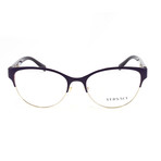 Versace // Women's VE1237 Optical Frames // Violet + Gold
