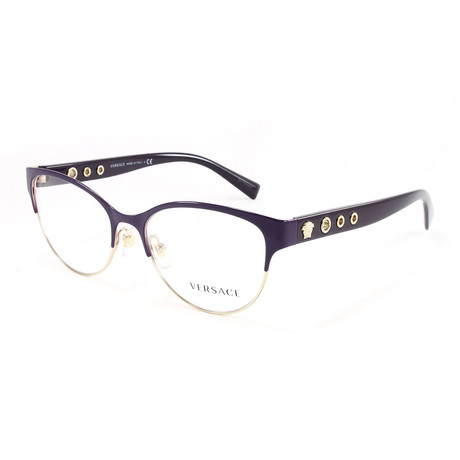 Versace // Women's VE1237 Optical Frames // Violet + Gold