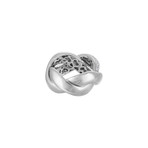 Poiray 18k White Gold Diamond Ring // Ring Size: 5 // Pre-Owned