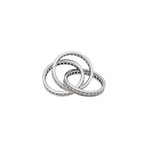 Cartier 18k White Gold Trinity Diamond Ring // Ring Size: 5.25 // Pre-Owned