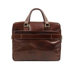 The Stand // Leather Briefcase // Brown