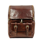 The Odyssey // Leather Backpack // Brown