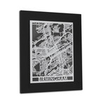 Stainless Steel Map // Birmingham