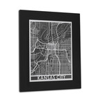 Stainless Steel Map // Kansas City