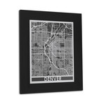 Stainless Steel Map // Denver