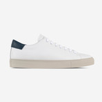 Mono Sneakers // White + Blue (Euro: 40)