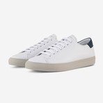 Mono Sneakers // White + Blue (Euro: 42)