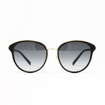 Women's GV7161 Sunglasses // Black + Gold