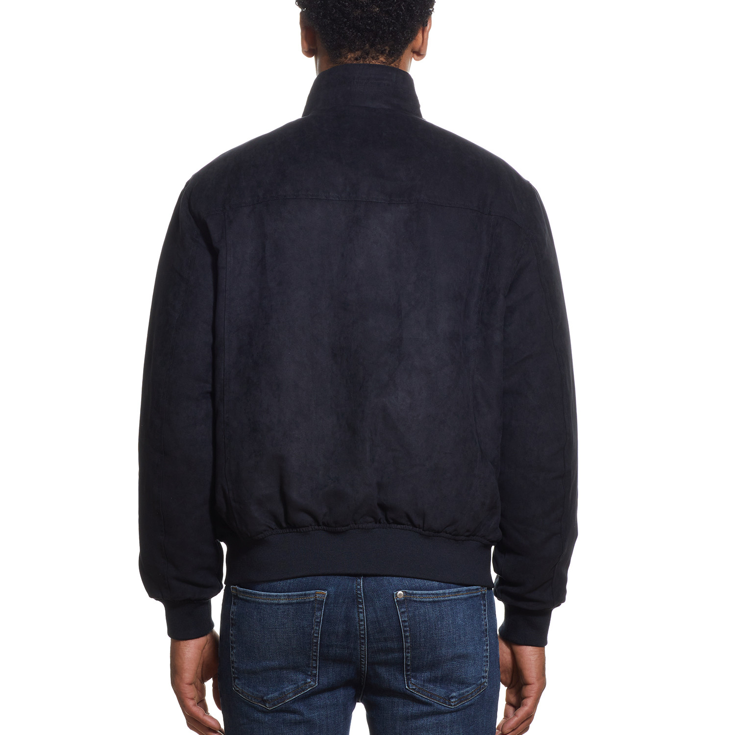 Microsuede Bomber Jacket // Black (S) - The Very Warm - Touch of Modern