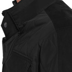 Ultra Oxford Quilted Jacket // Black (2XL)