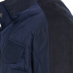 Ultra Oxford Quilted Jacket // Galaxy Blue (L)