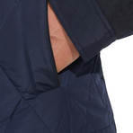 Ultra Oxford Quilted Jacket // Galaxy Blue (L)