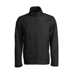 TUMI // Men's Modern Golf Jacket // Black (XL)