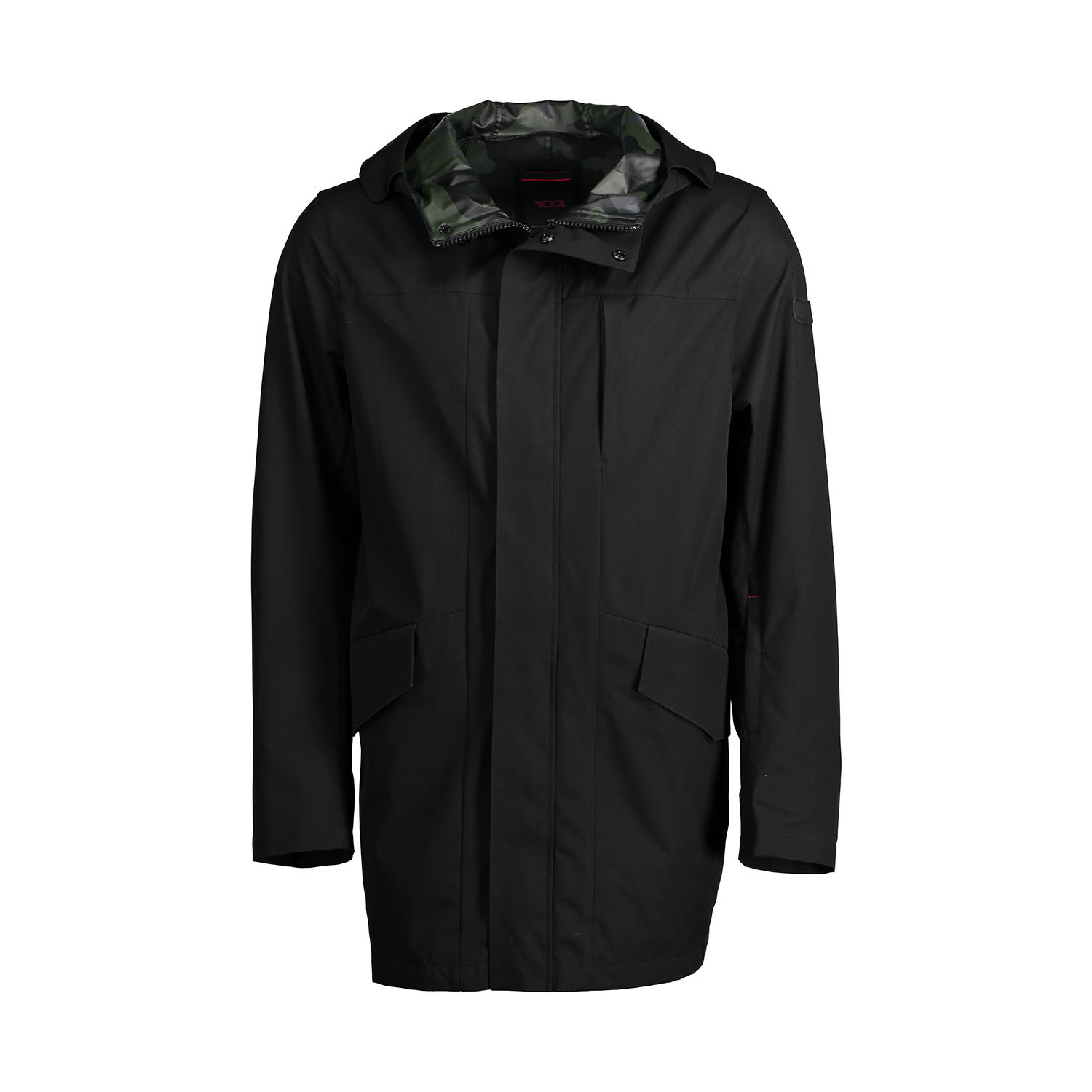 Raincoat // Black + Camo (XL) - The Very Warm - Touch of Modern