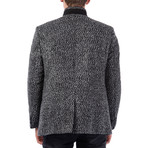 Athens Overcoat // Patterned Gray (Small)