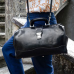 David Copperfield // Small Leather Doctor Bag // Black