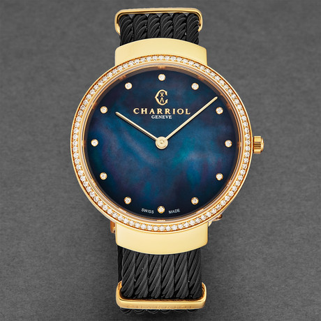 Charriol Ladies St. Tropez Quartz // ST34YD1565017 // New